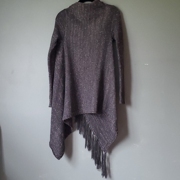 Grey tassel cardigan - Picture 3 of 3